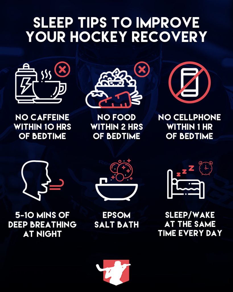 Hockey Sleep Infographic